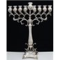 SOLID & HEAVY STERLING SILVER MENORAH LIMITED EDITION BENEDETTI HAZORFIM 71+TOZ