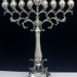 SOLID & HEAVY STERLING SILVER MENORAH LIMITED EDITION BENEDETTI HAZORFIM 71+TOZ