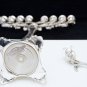 SOLID & HEAVY STERLING SILVER MENORAH LIMITED EDITION BENEDETTI HAZORFIM 71+TOZ