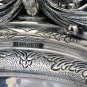 SOLID & HEAVY STERLING SILVER MENORAH LIMITED EDITION BENEDETTI HAZORFIM 71+TOZ