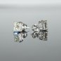 HUGE 4.12 CT CERTIFIED RADIANT DIAMOND STUD EARRINGS ~ STUNNING!