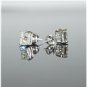 HUGE 4.12 CT CERTIFIED RADIANT DIAMOND STUD EARRINGS ~ STUNNING!