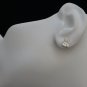 HUGE 4.12 CT CERTIFIED RADIANT DIAMOND STUD EARRINGS ~ STUNNING!