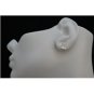 HUGE 4.12 CT CERTIFIED RADIANT DIAMOND STUD EARRINGS ~ STUNNING!