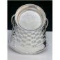 STUNNING ITALIAN LARGE & SOLID STERLING SILVER WEDDING FLOWER BASKET CENTERPIECE