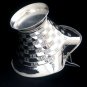 STUNNING ITALIAN LARGE & SOLID STERLING SILVER WEDDING FLOWER BASKET CENTERPIECE