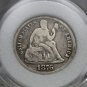 1876 CC CARSON CITY MINT DOUBLE DIE LIBERTY SEATED DIME TEN 10 CENTS -GOOD COIN!