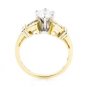14K YELLOW GOLD 1.51 CT ROUND BRILLIANT DIAMOND ENGAGEMENT RING GORGEOUS DIAMOND