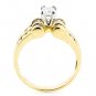 AFFORDABLE 14K YELLOW GOLD 1.37 TCW PRINCESS CUT GENUINE DIAMOND ENGAGEMENT RING