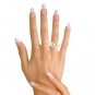AFFORDABLE 14K YELLOW GOLD 1.37 TCW PRINCESS CUT GENUINE DIAMOND ENGAGEMENT RING