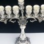 SOLID HEAVY STERLING SILVER MENORAH LIMITED EDITION BENEDETTI BY HAZORFIM 62+TOZ