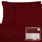 6 Piece: Egyptian Comfort 1800 Series Bed Sheet Set SALE!!! Red