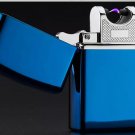 2017 Male gift Arc Lighters metal USB Rechargeable Flameless Electric Blue