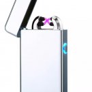 New Double ARC Electric USB Lighter Rechargeable Plasma Sliver