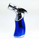 Metal flame Butane torch jet torch lighter jobon blow lighters kitchen COLOR BLUE