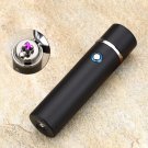 New Design High Quality Smoking Rechargeable Electric Windproof Flameless Cigar Lighter COLOR  BLACK