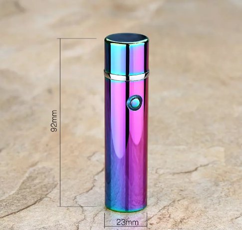 New Design High Quality Smoking Rechargeable Electric Windproof Flameless Cigar Lighter COLORFUL
