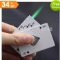 Windproof Lighter Poker Style Lighter