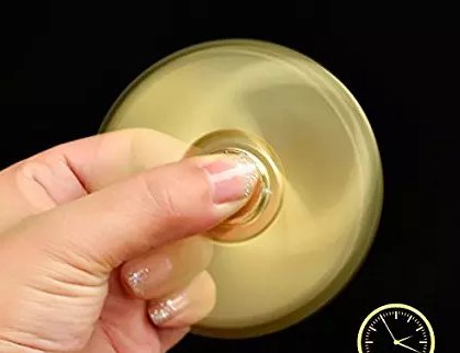 Fidget Spinner lighters Toy hand spinner usb lighter Stress Reducer COLOR GOLD