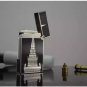 memorial lighter Gold Silver Triang le carved French brand Langqing gas lighter COLOR BLACK