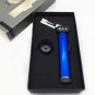 Jet Butane gas Refillable Cigarette Flame Torch Lighter camping tool COLOR BLUE