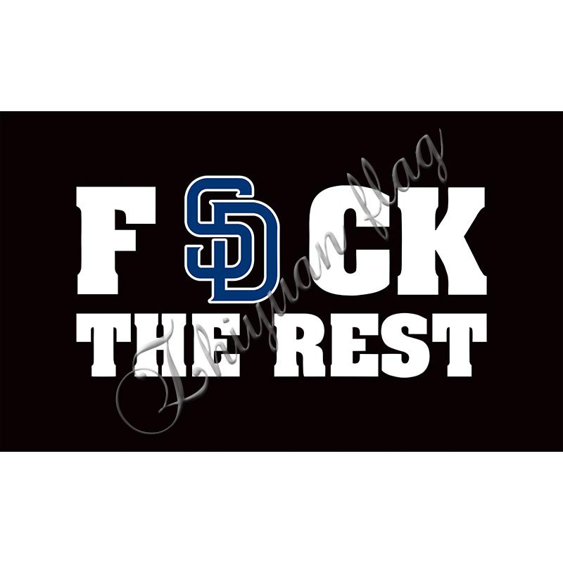 San Diego Padres flag 3ftx5ft Banner 100D Polyester Flag metal Grommets
