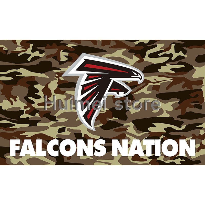 Atlanta Falcons flag custom outdoor Camouflage banner flag