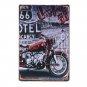Plaque Car Theme Vintage Metal Tin Signs Motorcycle Wall Poster Decals Plate Pai