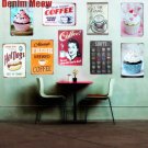 Plaque Metal Tin Signs Vintage Decorative Coffee Plates Cafe Menu Shop Pub Bar H