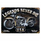 Vintage Metal Tin Signs Motorcycle Retro Plaque Poster Bar Pub Club Wall Tavern
