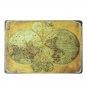 Shabby Chic Ancient Maps Wall Decor Metal Tin Sign Cafe Pub Club Gallery Poster