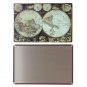 Retro Old World Map Vintage Tin Plate Metal Tin Signs Wall Decor Garage Club Bed
