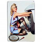 Vintage Home Garage Decor 20x30cm Metal Sign Shabby Chic Tin Signs Bar Pub Wall