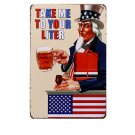 Vintage ""TAKE ME TO YOUR LITER"" Tin Signs Plate Home Decor Movie Posters Art Bar