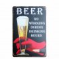 Ice Cold BEER Now AVAILABLE Creative Metal Tin Signs Vintage Art Metal Painting
