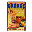 Plaques Full Service Garage Vintage Decorative Plates Motorcycle Home Car Club G