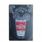 Drink Good Beer With Good Friends Wall Poster 20x30cm Metal Tin Sign Pub Man Cav