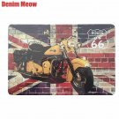Route 66 Vintage Metal Tin Signs Home Bar Garage Decorative Metal Plates Bus Mot