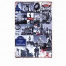 Eiffel Tower Arc De Triomphe Combination Vintage Home Decor Tin Signs Metal Deco