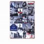 Eiffel Tower Arc De Triomphe Combination Vintage Home Decor Tin Signs Metal Deco