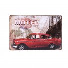 Motel Retro Plaque Metal Tin Signs Home Decorative Vintage Iron Painting For Bar