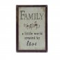 2017 New Work Hard And Be Nice Words Vintage Metal Signs Home Decor Tin Sign Pub