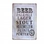 Either Give Me More Wine or Leave Me Alone Vintage Metal Signs Tin Plate Iron Pa