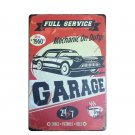 Retro France Car Chic Home Bar Vintage Metal Signs Garage Decor Shabby Chic Tin