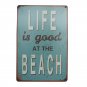 Opportunities Happen You Create Them Tin Signs Vintage Metal Poster Decorative I