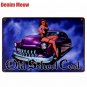 Old School Cool Plaque Vintage Metal Tin Signs Home Bar Pub Decorative Metal Pla
