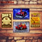 DAD""S Garage Plaque Vintage Metal Tin Signs Home Bar Pub Decorative Metal Plates