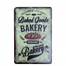 BAKERY Goods Vintage Metal Tin Sign Kitchen Food Painting Poster Antique Iron Ba
