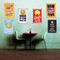KEEP CALM And KEEP SMILING Retro Tin Signs Cafe Home Decor Vintage ART Poster Me