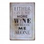 Life Is What Happens While Making Plans Vintage Metal Signs Tin Plate Wall Decor